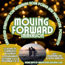 Moving Forward Immersion Fall 2025 - Sliding Scale $333