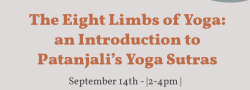 The Eight Limbs of Yoga: An Introduction to Patanjali’s Yoga Sutras