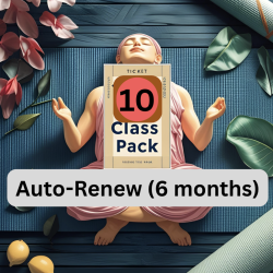 10-Class Pack Auto-Renew (6 Months)