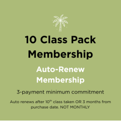 10-Class Pack (Auto-Renew) Membership