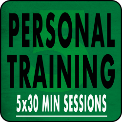 5 Sessions - 30 Min Personal Training
