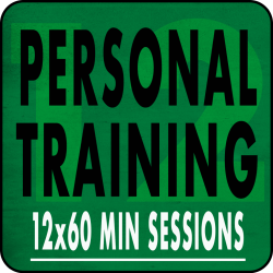 12 Sessions - 60 Min Personal Training