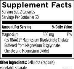 Magnesium Glycinate Complex - 60 tabs