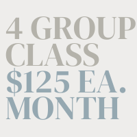 4 Group Sessions Monthly (Recurring)
