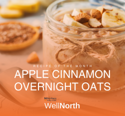 Apple Cinnamon Overnight Oats