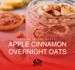 Apple Cinnamon Overnight Oats