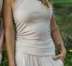 Kriya Tank, Slightly Buddha (Black)