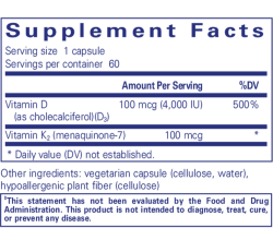 Vitamin D3 + K2