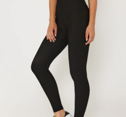 Nancy Ribbed Legging Black