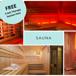 PROMO 1 Month Unlimited Sauna + FREE 3 Session Salt Pass
