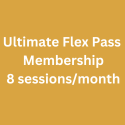 Ultimate Flex Pass Membership - 8 session per month