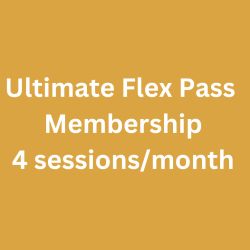 Ultimate Flex Pass Membership - 4 session per month
