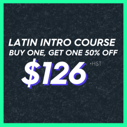 Back 2 School SALE PACKAGE: BOGO 50% OFF Latin Intro Course