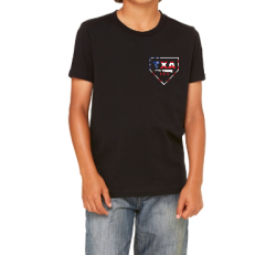 Youth Unisex Premium CVC Tee - Flag Logo