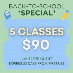 Back-to-School 5 Class Pack