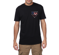 Adult Unisex Premium CVC Tee - Flag Logo