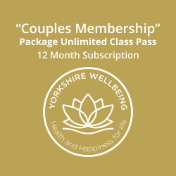 “Couples Membership “ Wellbeing Package Unlimited Class Pass, 12 month subscription