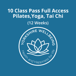 Pilates, Yoga, Chi Gong - 10 Class Pass (Full Time Table Access)