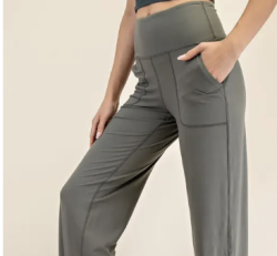 High Waist Butter Straight Leg Pants
