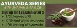 AYURVEDA Autumn Series