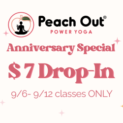 Anniversary Special $7 Drop-In