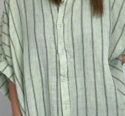 Green Stripe Shirt