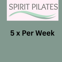 5 x per week