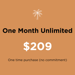 Unlimited Membership - One Month Commitment