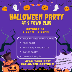 Halloween Party ( 2 children + 2 adults)