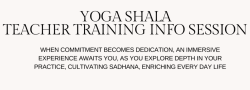 Teacher Training Info Sessions