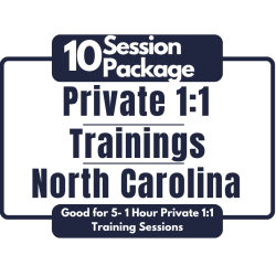 10 Pack Individual Private Lesson - North Carolina