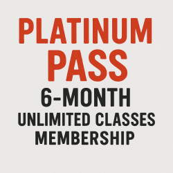 Platinum Pass - Unlimited Classes Membership (6)