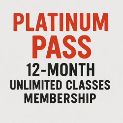 Platinum Pass - Unlimited Classes Membership (12M)