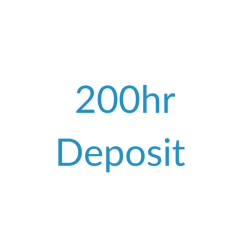200hr Deposit $999