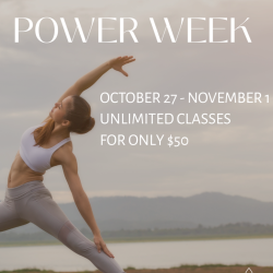 Power Week (October 27th-November 1st)
