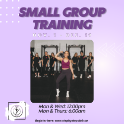 Small Group Training - Nov/Dec