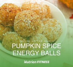 Pumpkin Spice Energy Balls