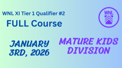 #2 MATURE KIDS DIVISION - FULL Course
