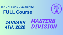 #2 MASTERS DIVISION - FULL Course