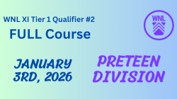 #2 PRETEEN DIVISION - FULL Course