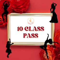 10 Class Pass $180 (Studio & Online)