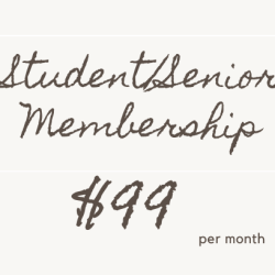 Student/Senior Membership