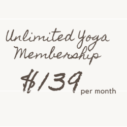 Unlimited Yoga Membership