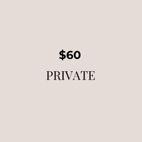 Single Private Lesson