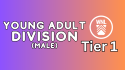 TIER 1 YOUNG ADULT DIVISION (Male)
