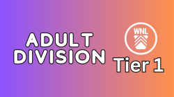 TIER 1 ADULT DIVISION