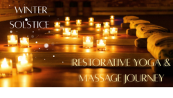Winter Solstice Restorative Yoga + Massage Journey
