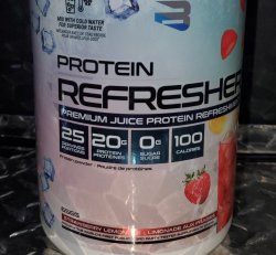 Strawberry Lemonade Protein Refresher