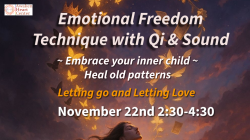 Letting go: EFT with Qi flow & Sound healing