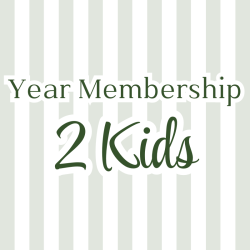 Yearly Paid In Full Unlimited Membership 2 Kids